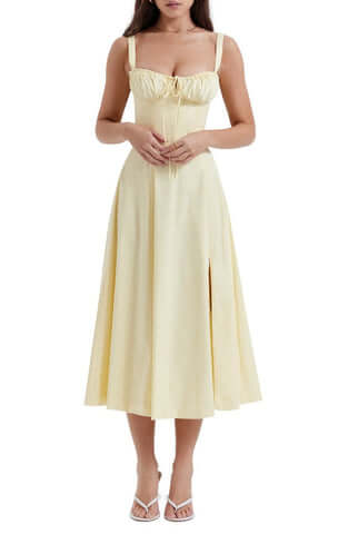 Angie | Milkmaid Dress