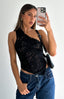Jacky | One Shoulder Lace Top