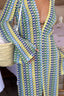 Nova | Crochet Stripe Maxi Dress