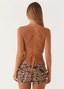 Jara | Sequin Halter Top
