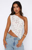 Jacky | One Shoulder Lace Top
