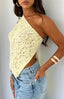 Jacky | One Shoulder Lace Top