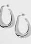 Mariah | Drop Hoop Earrings