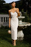 Kylie | Pearl Sequin Midi Dress