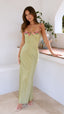 Chelsey | Maxi Dress with Flower Detail