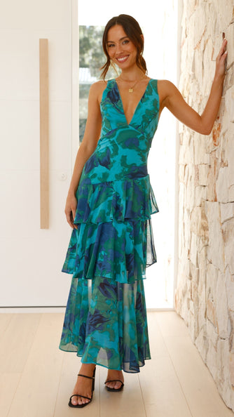 Dory | Floral Maxi Dress