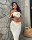 Leona | Knit Maxi Skirt Set