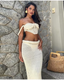 Leona | Knit Maxi Skirt Set