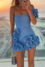 Stormie | Elegant Flower Mini Dress