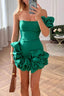 Stormie | Elegant Flower Mini Dress