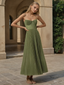 Kaytlin | Bustier Sleeveless Midi Dress