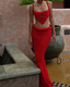 Leona | Knit Maxi Skirt Set