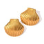 Hazel | Seashell Studs