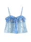 Claris | Sequin Halter Top
