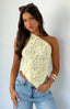 Jacky | One Shoulder Lace Top