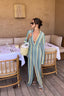 Nova | Crochet Stripe Maxi Dress