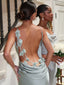 Emilia | Floral Back Maxi Dress