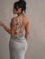 Emilia | Floral Back Maxi Dress
