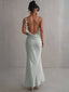 Emilia | Floral Back Maxi Dress