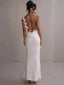 Emilia | Floral Back Maxi Dress