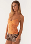 Jara | Sequin Halter Top