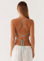 Jara | Sequin Halter Top