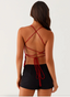 Jara | Sequin Halter Top
