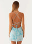 Eden | Embroidered Mini Dress