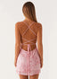 Eden | Embroidered Mini Dress