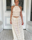 Syrene | Pleated Two-Piece Set