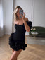 Stormie | Elegant Flower Mini Dress