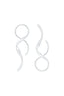 Ismara | Sleek Spiral Earrings