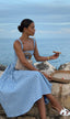 Amber | Sleeveless Midi Sundress