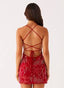 Eden | Embroidered Mini Dress
