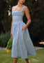 Amber | Sleeveless Midi Sundress