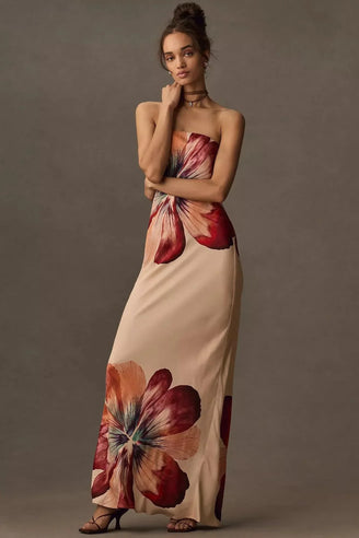 Fiona | Floral Maxi Dress