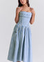 Amber | Sleeveless Midi Sundress